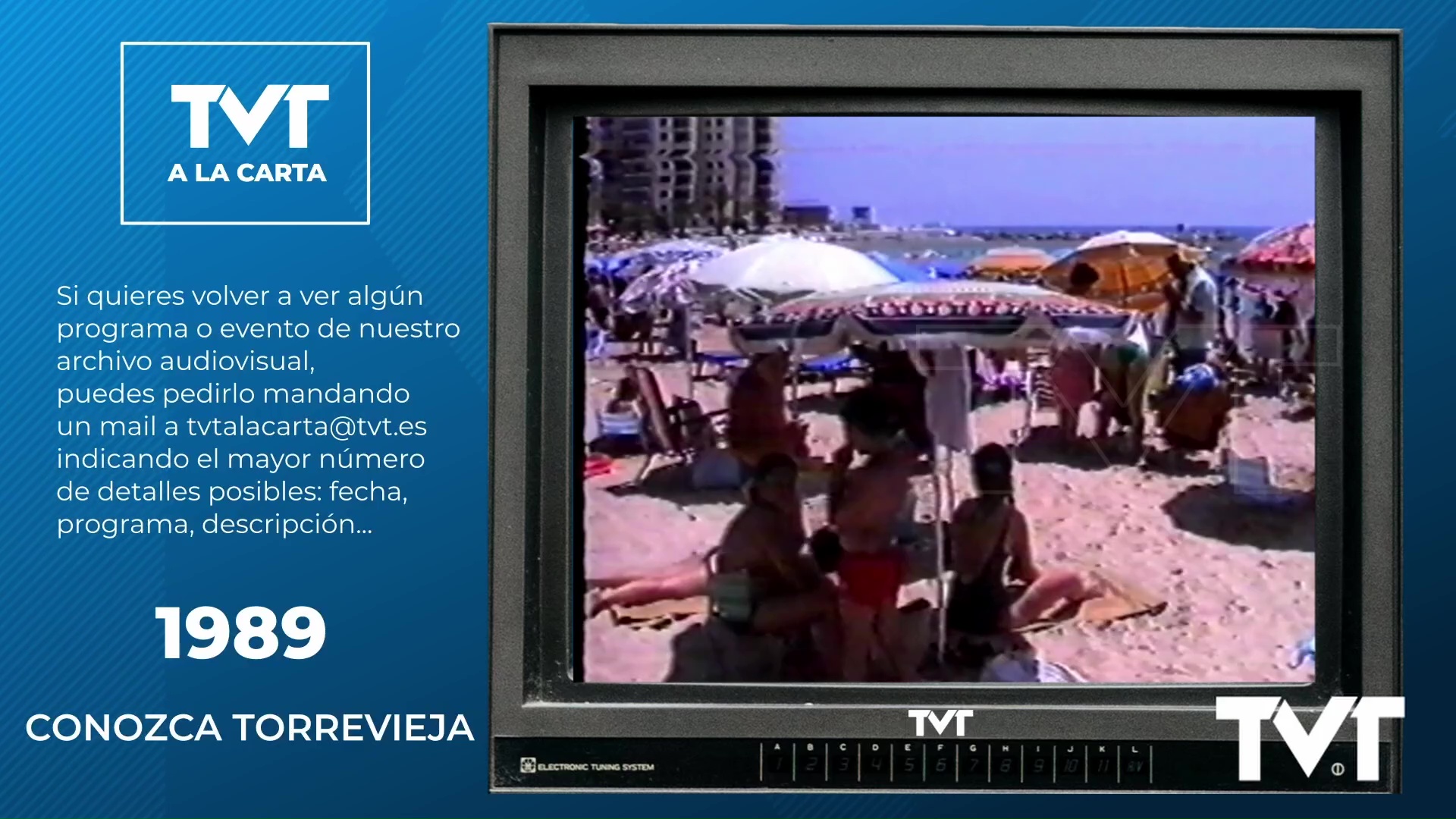 TVT a la Carta - 74 - Conozca Torrevieja